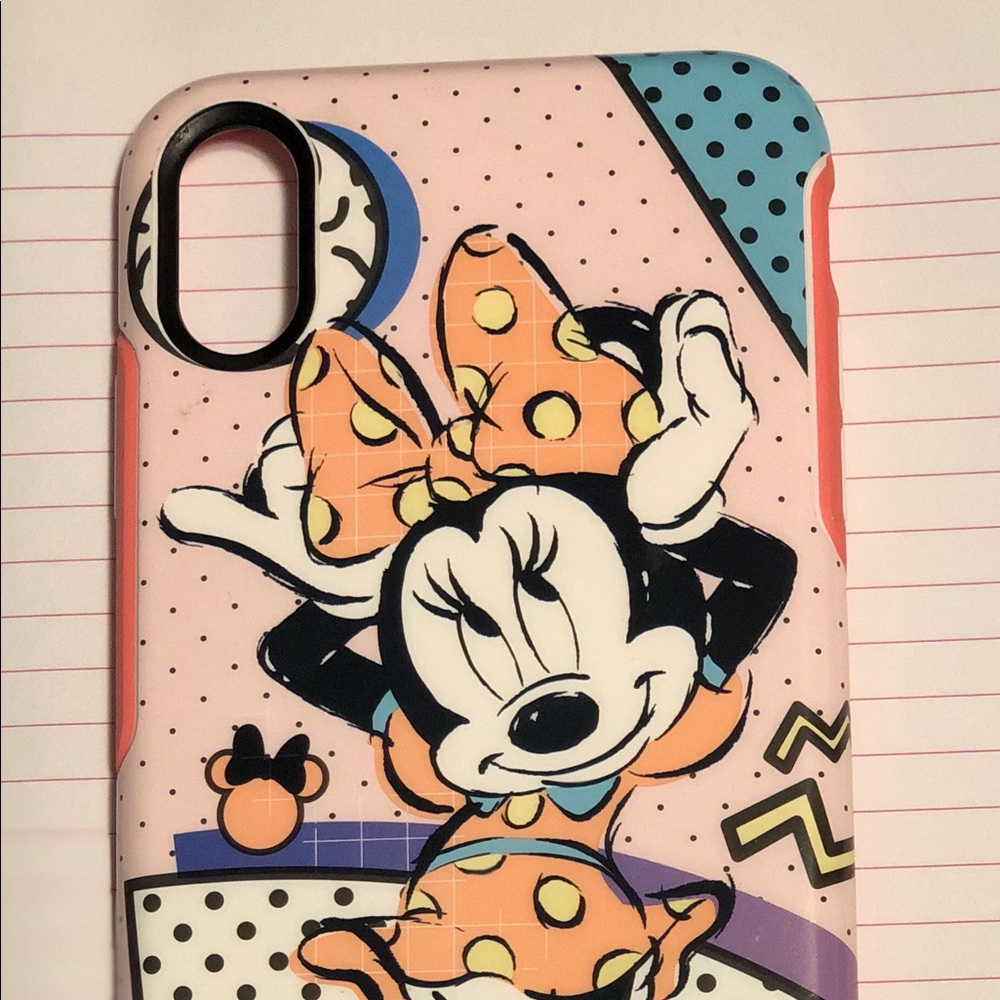 Disney OtterBox iPhone XS Max Minnie Mouse design